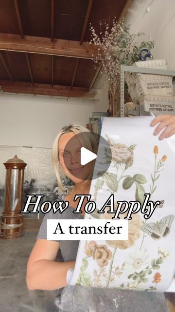 Kimberly Gadoury | Furniture Artist | Home DIY & Tutorials on Instagram: "🌸🌸 COMMENT “ LOVE” for link to this gorgeous transfer. SAVE FOR LATER ⬇️⬇️  This transfer has been a go to for me. The colors are so beautiful and easy to use with any paint color 🙌❤️  This transfer by @redesignwithprima comes in 3 separate sheets and can be used as a whole- or cut into pieces to use separately ❤️😊 Like I did on the smaller piece 👍😊  It can be applied on so many things : 🌸Furniture 🌸 Wood 🌸 Glas 🌸 Carsboard 🌸 Fabric  Pretty much anything !! If you have any questions about transfer please leave a comment and I will reply ❤️" Large Transfers For Furniture, Transfers On Painted Furniture, Furniture Artist, Artist Home, Rub On Transfers, Decoupage Furniture, Furniture Wood, Artist House, Save For Later