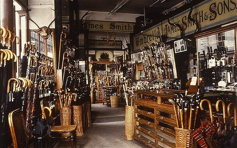 James Smith & Sons interior London Souvenirs, James Smith, Umbrella Shop, High Street Shops, London Shopping, Oxford Street, Things To Do In London, London Town, London Calling