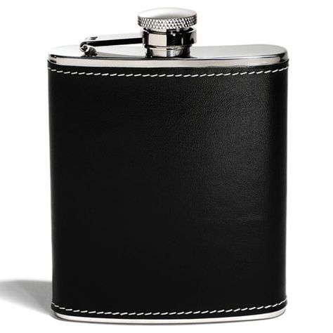 Houdini Flask - Black Pocket Flask, Handsome Style, Book Clothes, Leather Pocket, Hip Flask, Dining Bar, Bar Tools, Cool Bars, Water Fountain