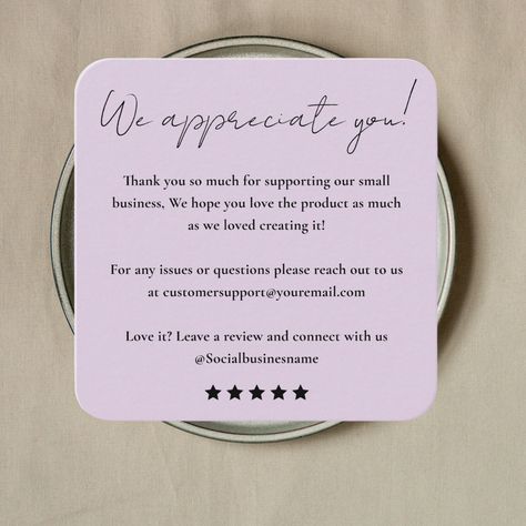 Leave Us A Review | Customer Feedback | Thank You Square Business Card Leave Us A Review, Candle Quotes, Qr Code Business Card, Express Gratitude, Gift Post, Square Business Card, Customer Feedback, Expressing Gratitude, Balloon Decorations