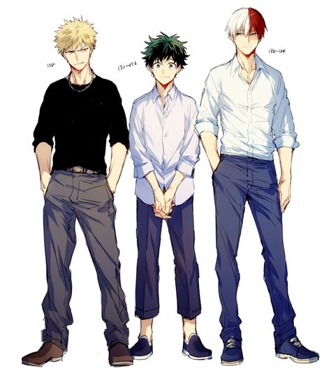 Tags: Fanart, Pixiv, Fanart From Pixiv, Boku no Hero Academia, Midoriya Izuku, Bakugou Katsuki, Todoroki Shouto, Pixiv Id 26153193 Baku And Deku, My Hero Academia Ships, Xavier Rudd, Boku No Academia, Arte Sailor Moon, Hxh Characters, Class 1 A, My Hero Academia Shouto, My Hero Academia Memes