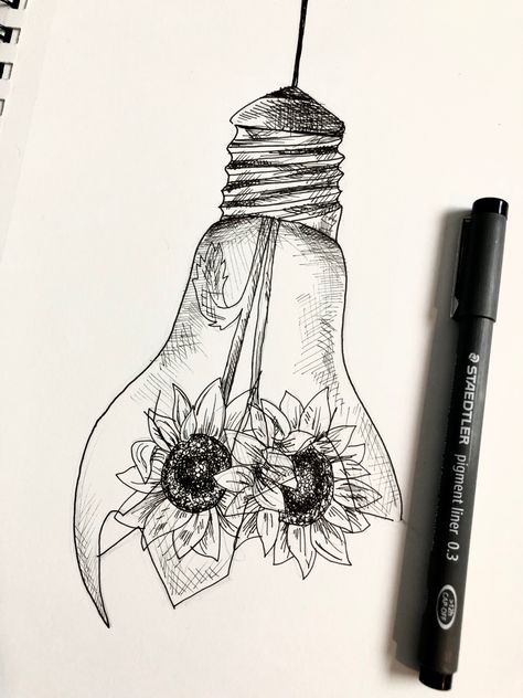 Black Pen Art Flowers, Black Pen Drawing Ideas Easy, Easy Black Pen Drawing, Sketchpen Drawings Ideas Aesthetic, Black Pen Drawing Aesthetic, Quick Pen Sketches, Black Pen Sketches Easy, Ball Pen Art Easy, Pen Sketches Easy