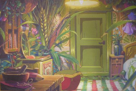 Arrietty postcard Secret World Of Arrietty, Environment Props, Cozy Spaces, Hayao Miyazaki, Ux Ui, Cozy Space, Miyazaki, Haiku, Studio Ghibli