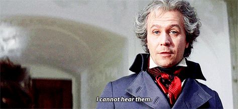 Gary Oldman in Immortal Beloved Immortal Beloved, Ludwig Van Beethoven, Gary Oldman, Good News, Funny Gif, Gif, Actors, Celebrities, Funny