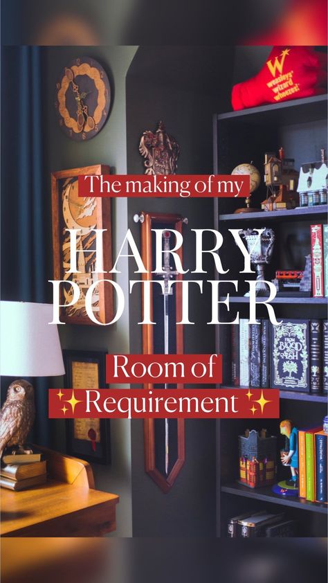 The Wizarding Sibs | ✨ 𝐌𝐚𝐤𝐢𝐧𝐠 𝐨𝐟 𝐦𝐲 𝐇𝐚𝐫𝐫𝐲 𝐏𝐨𝐭𝐭𝐞𝐫 𝐑𝐨𝐨𝐦✨ The making of my Harry Potter room! 🪄 It’s been officially a year since I began transforming this… | Instagram Black Family Tree Wallpaper, The Black Family Tree, Harry Potter Office Decor, Harry Potter Room Aesthetic, Harry Potter Room Decor Bedroom Ideas, Family Tree Wallpaper, Harry Potter Interior Design, Harry Potter Aesthetic Room Decor, Harry Potter Inspired Room