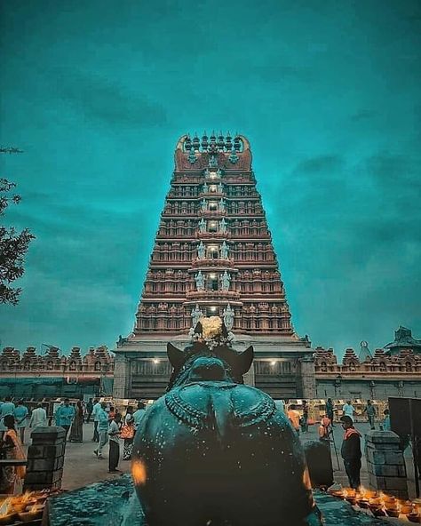 Sanatana Dharma on Instagram: “. Srikanteshwara temple Nanjangud, one of the ancient and well-known pilgrimage centers of Karnataka is at a distance of about 25kms from…” Karnataka Famous Places, Nanjangud Temple, Famous Places In India, Karnataka Culture, Temple India, Ancient Drawings, Sri Ram, Indian Temple Architecture, Ram Image