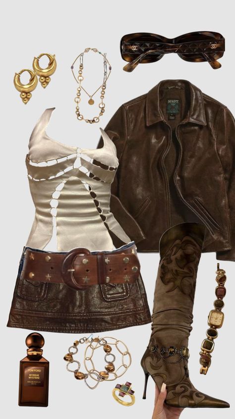 #outfit #fashion #obsessed Fashion Boards Inspiration, Fashion Show Outfit Ideas, Fancy Cowgirl, Photos For Vision Board, Street Style Y2k, Creating A Vision, Chic Grunge, Boho Street Style, Fashion Boards