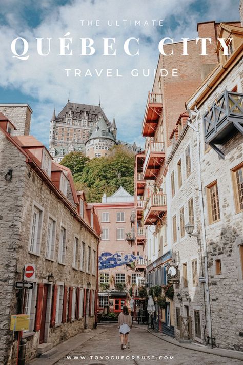 Weekend In Quebec City, Quebec City Outfits Fall, Toronto To Montreal Road Trip, What To Do In Quebec City, Quebec City Aesthetic Summer, Old Quebec City Summer, Montreal And Quebec City Itinerary, Quebec City Fall, Quebec City Itinerary