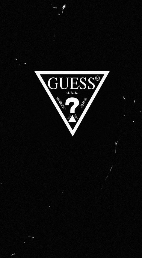 Guess Wallpaper Iphone, Guess Wallpaper, Guess Logo Design, Guess Aesthetic, Lock Screen Backgrounds, Hype Wallpaper, Hypebeast Wallpaper, Supreme Wallpaper, Guess Logo