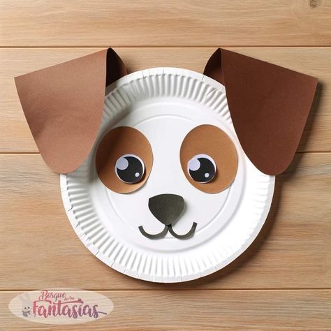 Paper Plate Crafts For Kids Easy, Veselý Halloween, Decoration Creche, Paper Plate Animals, Paper Plate Crafts For Kids, Toddler Art Projects, Toddler Arts And Crafts, Preschool Arts And Crafts, Preschool Art Activities