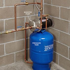 Tried everything? You may need a water pressure booster pump Water Pressure Booster, Water Pressure Pump, House Plumbing, Pex Plumbing, Pex Tubing, Low Water Pressure, Plumbing Installation, Diy Plumbing, Plumbing Repair