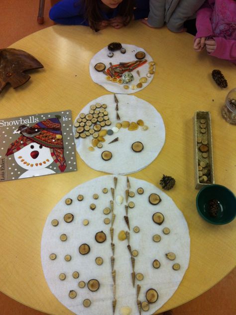 Reggio Christmas Ideas, Winter Provocations, Reggio Christmas, Snowmen Activities, January Activities, Winter Activities Preschool, Snow Theme, Snow Activities, Winter Classroom