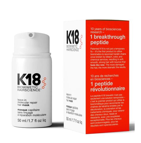 K18 Leave Molecular Hair Repair Hair Mask At Home, Hair Masks For Dry Damaged Hair, Damaged Curly Hair, Stop Hair Breakage, Hair Mask For Damaged Hair, Hydrating Hair Mask, Hair Repair Mask, Repair Mask, Hair Damage