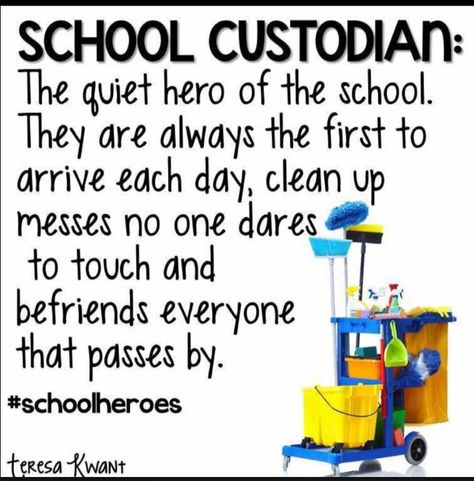 Principal For The Day Ideas, Janitor Appreciation Gifts, Janitor Appreciation, Teacher Appreciation Doors, Catholic Schools Week, School Custodian, Sunshine Committee, Teacher Morale, Teachers Week