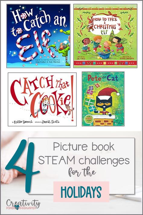 Are you looking for Christmas STEM activities for your Preschool, Kindergarten, or 1st Grade students? Here are four holiday-themed and Christmas read alouds perfect for your Christmas classroom activities planning! Students practice cooperative learning, turn-taking, communication, and creative problem-solving skills when they participate in STEM challenges. Read all about it on my blog! Christmas Stem Kindergarten, Christmas Read Alouds With Activities, Stem Activities For Preschool, Christmas Classroom Activities, Christmas Read Alouds, Christmas Activities For Kindergarten, Christmas Read Aloud, Christmas Stem Activities, Classroom Christmas Activities