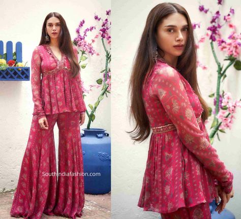 Aditi Rao Hydari in Ridhi Mehra – South India Fashion Aditi Rao Hydari Indian Suits, Aditi Rao Hydari Outfits, Aditi Rao Hydari Casual, Aditi Rao Hydari Indian Outfits, Outfit From Scratch Indian, Aditi Rao Hydari Indian, Sabyasachi Gown, Outfit From Scratch, Amrapali Jewels