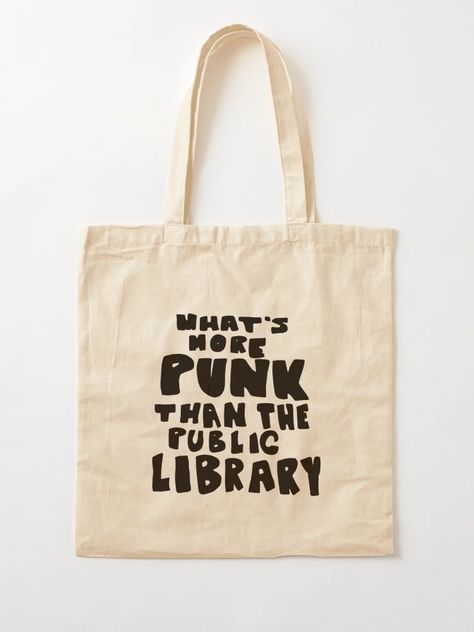 "Public Library" Tote Bag for Sale by Gracie C. | Redbubble Library Tote Bag, Library Tote, Public Library, The Public, Bag Sale, Tote Bag, For Sale