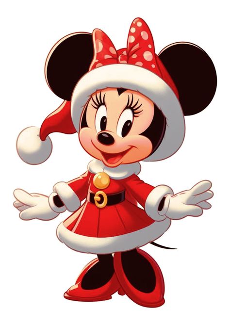 Natal Do Mickey Mouse, Miki Mouse, Disney Merry Christmas, Merry Christmas Font, Mickey Mouse Themed Birthday Party, Minnie Mouse Images, Minnie Mouse Pictures, Minnie Mouse Christmas, Christmas Yard Art