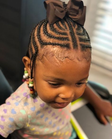 Toddler Braided Hairstyles, Toddler Braids, Trendy We Fryzurach, Hairstyles Girl, Lil Girl Hairstyles, Kid Braid Styles, Toddler Hairstyles, Toddler Hairstyles Girl, Natural Hairstyles For Kids