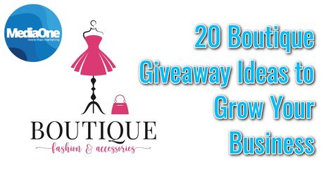 20 Boutique Giveaway Ideas to Grow Your Business Marketing Giveaway Ideas, Boutique Giveaway Ideas, Customer Appreciation Day, Giveaway Ideas, Social Media Contests, Social Media Marketing Facebook, Boutique Business, Customer Appreciation, Reputation Management