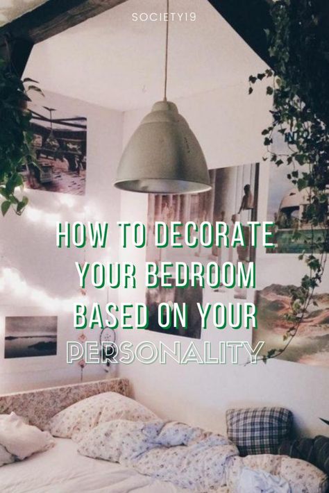 How to Decorate Your Bedroom Based on Your Personality - Society19 Best Ways To Decorate Bedroom, Edgy Room Bedrooms, How To Decorate A Bedroom, Adult Pink Bedroom, Edgy Rooms, Aesthetic Bedroom Inspirations, Artsy Bedroom, Adult Bedroom Decor, Shabby Chic Picture Frames