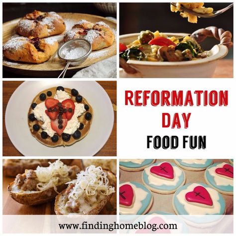 Reformation Party Food, Reformation Day Party Decorations, Reformation Day Food Ideas, Reformation Day Snacks, Reformation Day Party Food, Reformation Day Party Ideas, Reformation Day Decorations, Reformation Day Food, Reformation Day Activities