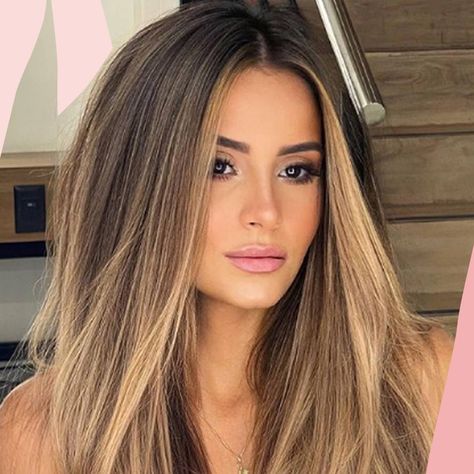 Balayage Straight, Balayage Straight Hair, Brown Straight Hair, Balayage Blond, Brown Hair Inspo, Brunette Hair With Highlights, Straight Blonde Hair, Spring Hair Color, Brown Hair With Blonde Highlights