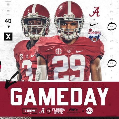 Alabama Lsu Stadium, Gameday Graphics, Bama Gameday, College Football Gameday, Alabama Football Team, Sec Football, Alabama Crimson Tide Football, Sports Design Inspiration, Fresno State