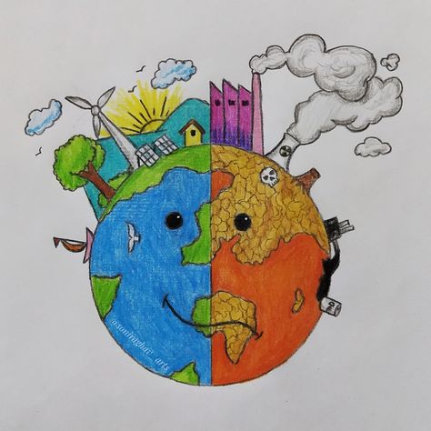 World earth day drawing / Earth day drawing / save earth drawing #earthday #worldearthdat #saveearth Poster Of Earth Day, Earth's Day Drawing, Earth Environment Drawing, Healthy Earth Drawing, Drawing For World Environment Day, Day Of Earth Drawing, Environment Day Placards, Save Planet Earth Drawing, Poster Earth Save