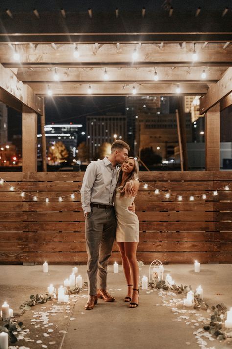 Surprise Proposal Pictures, Cute Proposal Ideas, The Wedding Bliss, Proposal Pictures, Cute Engagement Photos, Engagement Pictures Poses, Perfect Proposal, A Beautiful Life, Wedding Proposals