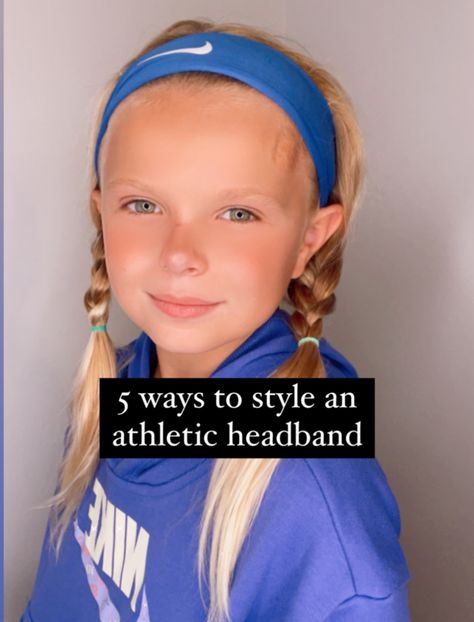 Soccer Hairstyles For Pictures, Sports Headbands Hairstyles, Soccer Pictures Hairstyles, Sweatband Hairstyles, Athletic Headbands Hairstyles, Cute Headband Hairstyles, Cute Sporty Hairstyles, Soccer Hairstyles, Soccer Hair