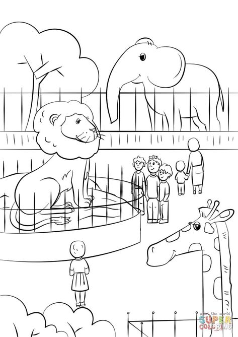 Zoo Animals Coloring Pages Zoo Animals Coloring Page Free Printable Coloring Pages Zoo Drawing Sketch, Zoo Animals Drawing, Zoo Sketch, Zoo For Kids, Sakura Drawing, Zoo Drawing, Zoo Coloring Pages, Kid Quotes, Zoo Animal Coloring Pages