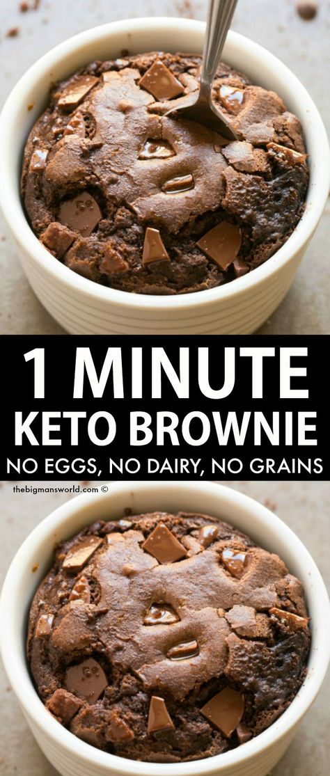 Low Carb Mug Cakes, Dolce Poche Calorie, Dairy Free Keto Recipes, Keto Quiche, Vegan Keto Recipes, Low Carb Low Fat Recipes, Breakfast Low Carb, Low Carb Chicken Recipes, Keto Vegan