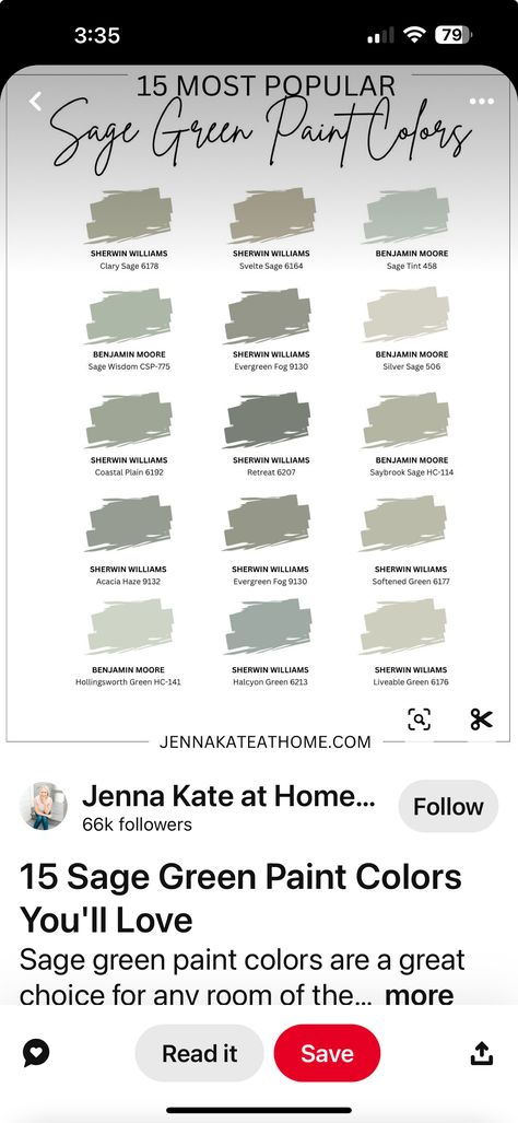 Illusive Green Bathroom, Illusive Green, Svelte Sage, Sage Green Paint Color, Sage Green Paint, Coastal Plain, Silver Sage, Green Paint Colors, Green Bathroom