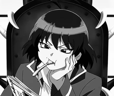 Iruma Kun Evil Cycle, Iruma Evil Cycle, Demon School, Iruma Kun, Mairimashita Iruma Kun, Manga Anime, Wicked, Anime Art, Black And White