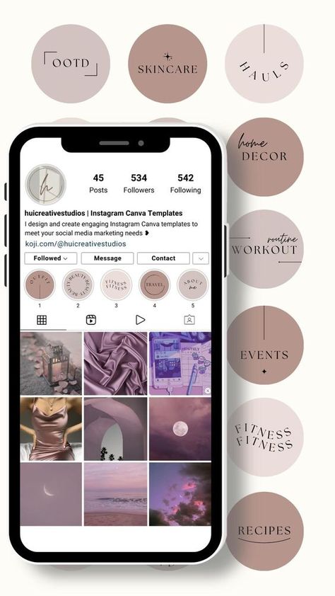 40 Mauve Earth Instagram Highlight Covers, Minimalist Stories Covers, Instagram Icons  #instastoryideas #igstoryideas #instagramstorytemplate #instagramstory Text Instagram Story, Cute Instagram Story Ideas, Diy Social Media, Cohesive Instagram Feed, Instagram Branding Design, Social Media Content Planner, Instagram Feed Planner, Small Business Instagram, Aesthetic Templates