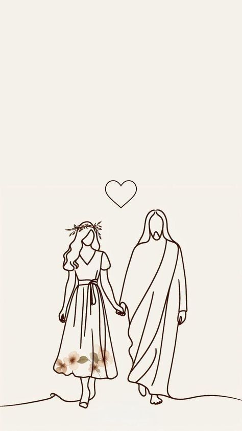 Outline Of Woman, Walking With Jesus, Christian Drawings, Thanks God, Christian Quotes Wallpaper, Jesus Artwork, Jesus Christ Artwork, Pictures Of Christ, Bible Quotes Wallpaper