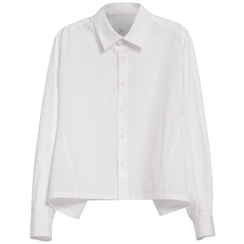 Women's Y's By Yohji Yamamoto Dolman Sleeve Cotton Blouse (€205) ❤ liked on Polyvore featuring tops, blouses, shirts, blusas, wrap around crop top, dolman sleeve shirt, wrap around shirt, wrap crop top and dolman-sleeve tops Wrap Around Crop Top, Dolman Sleeve Shirt, Cotton Crop Top, Dress Design Sketches, Wrap Crop Tops, Wrap Shirt, Dolman Sleeve Tops, Fashion Attire, Cotton Blouse