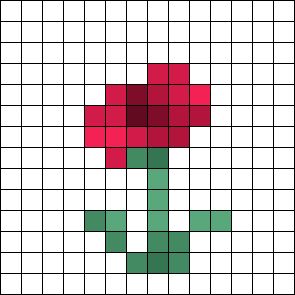 Search Results: Minecraft Bead Patterns | Kandi Patterns Poppy Pixel Art, Minecraft Poppy Flower, Painting Minecraft Flowers, Poppy Perler Bead Pattern, Perler Bead Patterns Minecraft Flowers, Minecraft Rose Pixel Art, Easy Perler Bead Patterns Minecraft, Minecraft Flower Drawing, Perler Bead Easy Patterns