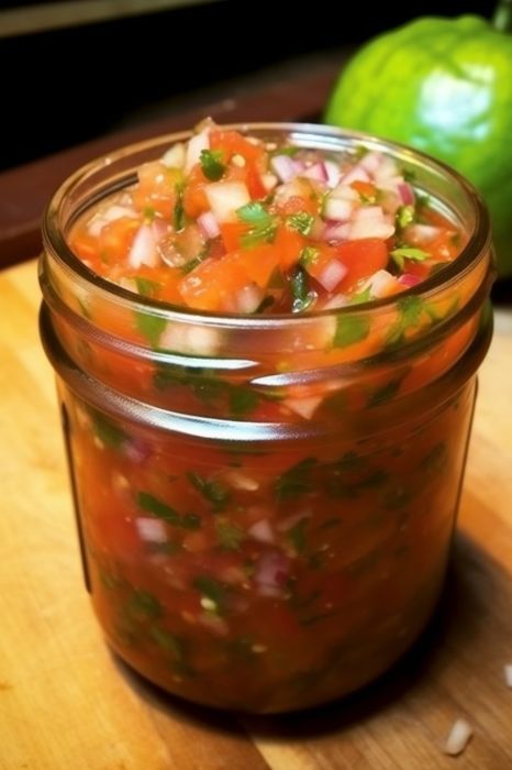 Authentic Mexican Pico de Gallo Recipe - Delicious Dinner How To Can Pico De Galo, Pico De Gallo Recipe For Canning, Canning Pico De Galo, Pico De Galo Recipes Canning, Canned Pico De Gallo, Best Pico De Gallo Recipe Ever, Picco Del Gallo, Pico Del Gallo, Canning Pico De Gallo Recipe