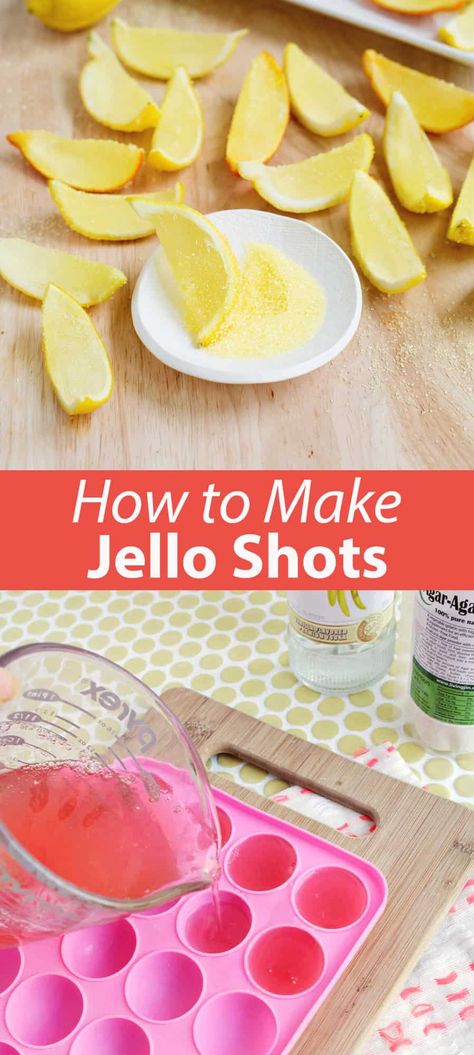 Jello Shots - Ultimate Recipe Guide - A Beautiful Mess Sugar Free Jello Shots, Birthday Jello Shots, Vegan Jello Shots, Vodka Jelly Shots, Vodka Jello Shots, Rum Jello Shots, Vegan Jello, Lemonade Jello Shots, Vodka Jelly