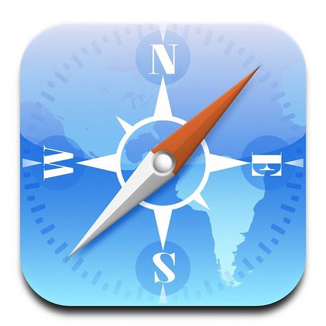 Safari iPhone icon | Source: USPTO Trademark no.: 85019857 | Sebastiaan de With | Flickr Old App Logos, Browser Icon, Frutiger Aero, Apple Icon, Themes App, Simple Designs To Draw, Iphone Photo App, Ios App Icon Design, Iphone App Design