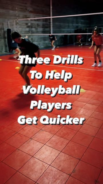 Volleyball Drills To Improve Hitting, Volleyball Transition Drills, Move Your Feet Volleyball Drills, Ds Volleyball Drills, Middle School Volleyball Tryout Tips, Volleyball Footwork Drills, Volleyball Conditioning Drills, Volleyball Passing Drills For Beginners, Volleyball Diving Drills