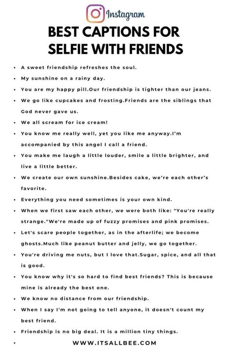 Captions For Selfie With Best Friend, Status Captions For Friends, Status Caption For Boyfriend, Frnd Captions For Instagram, Caption For Pictures With Sister, Friend Captions Instagram Bff, Caption For Bff Birthday, Caption For Status Whatsapp, Instagram Bff Captions