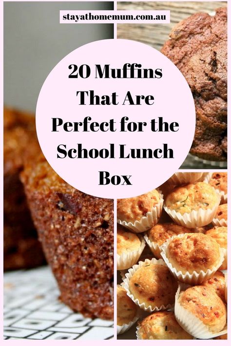 Lunch Recipies, Kid Muffins, Best Chocolate Cheesecake, Choc Chip Muffins, Mini Meals, Delicious Muffins, Tea Loaf, Easy School Lunches, Chocolate Muffin Recipe