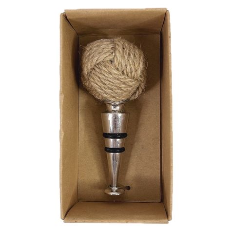 New In Box Thirstystone Nautical Jute/Rope Wine Bottle Stopper. A Must-Have Accessory For Any Wine Lover, Its Jute-Wrapped Top Adds A Chic Nautical Touch, Combining Both Style & Functionality. Perfect For Preserving Your Favorite Bottle While Enhancing Your Dcor! I Honor Poshmark's Return Policy & Do My Best To Clearly Represent All The Items In My Closet. Shop With Confidence From A 5 Poshmark Ambassador Ii. Wine Bottle Stoppers, Bottle Stopper, Jute Rope, Wine Lover, Bar Accessories, Bottle Stoppers, Wine Lovers, Shop House, Nautical