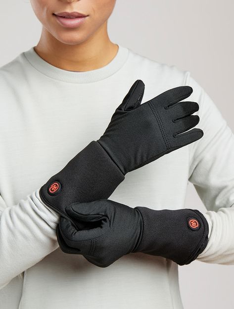 Heated glove liner | ewool® Hestra Gloves, Heated Clothing, Heated Gloves, Canadian Winter, Heat Resistant Gloves, Enjoy Winter, Mens Gloves, Great Outdoors, Battery Life