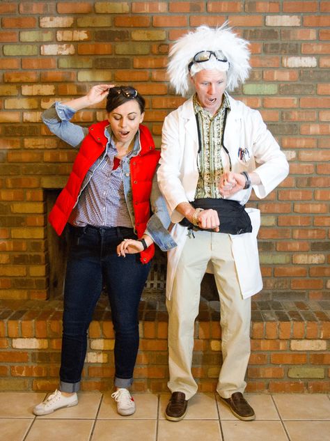 80s Couple Costume, 80s Halloween Costumes, Halloween Costumes Diy Couples, Unique Couple Halloween Costumes, Funny Couple Halloween Costumes, Couples Halloween Costumes, Diy Couples Costumes, Best Couples Costumes, Costumes For Couples