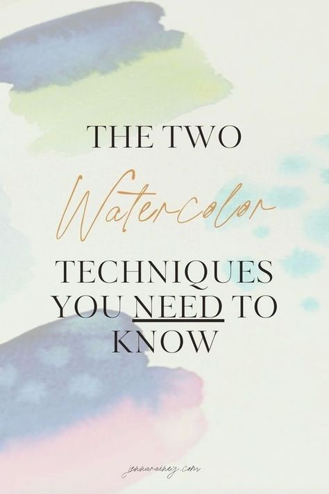 This free video tutorial breaks down the steps for creating stunning effects and textures that can transform your artwork. Learn about wet-on-wet and wet-on-dry watercolor brush techniques through easy-to-follow instructions and tips that will improve your watercolor painting skills. Learning Watercolor, Watercolor Techniques Tutorial, Brush Techniques, Basic Watercolor, Watercolor Supplies, Learn Watercolor Painting, Painting Skills, Art Therapy Projects, Step By Step Watercolor