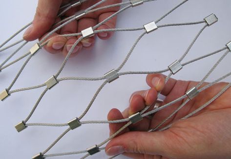 It’s the link that matters – Wire Mesh | STYLEPARK Architectural Rings, Mesh Fencing, Security Fence, Combination Fashion, Stainless Steel Cable, Fabric Structure, Wire Mesh, Wall Cladding, Stainless Steel Wire